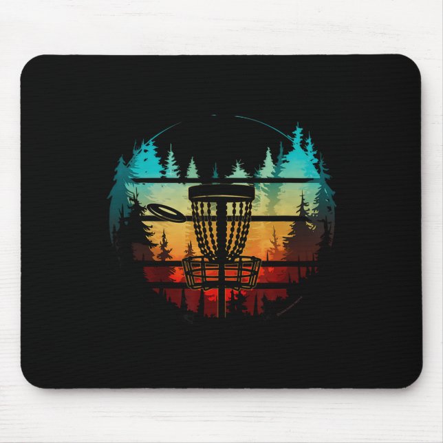 Mousepad Disco Golf Legal Nas Árvores Disco Golf  (Frente)