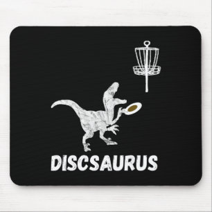 Mousepad Disco Golfe Dinossauro Frolfing T-rex Dino Diverti