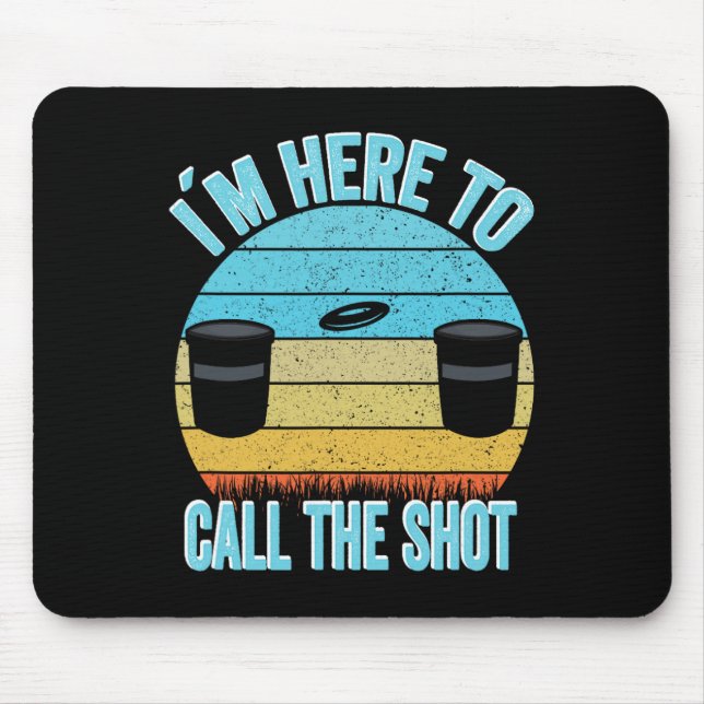 Mousepad Disco Golfe Kanjam Eu Estou Aqui Para Chamar O Gol (Frente)