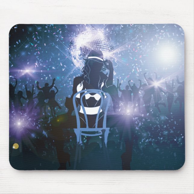 Mousepad Disco Heartbeat (Frente)