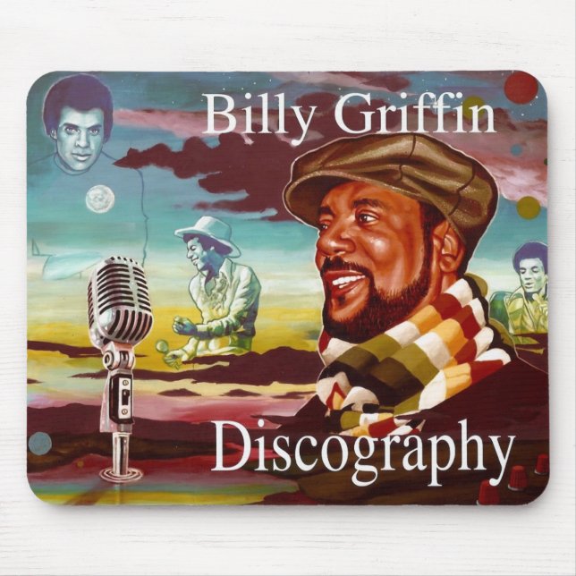 Mousepad Discografia do grifo de Billy (Frente)