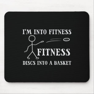 Mousepad Discos de Fitness em Skate Golfe Frisbee Frolf Mul