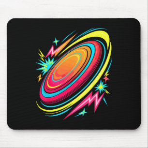 Mousepad Discos Voadores de Golfe de Disco de Arcade Retro