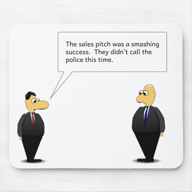 Mousepad Discurso de vendas (Frente)