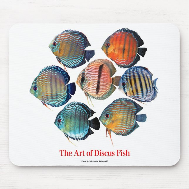 Mousepad Discus fishのマウスパッド (Frente)