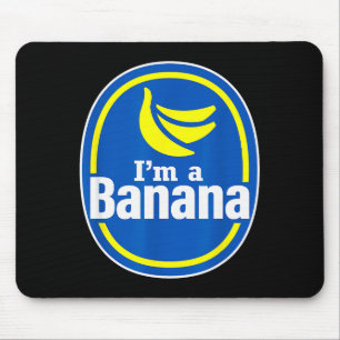 Mousepad Disfarce Engraçado de Banana de Halloween Fruta