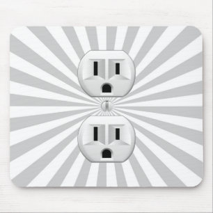 Mousepad Disjunção De Tomada Elétrica De Tomada De Pared