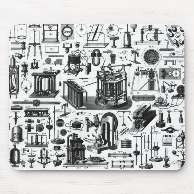 MOUSEPAD DISPOSITIVOS DO VINTAGE (Frente)