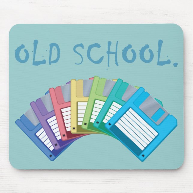 Mousepad disquetes antigos da escola (Frente)