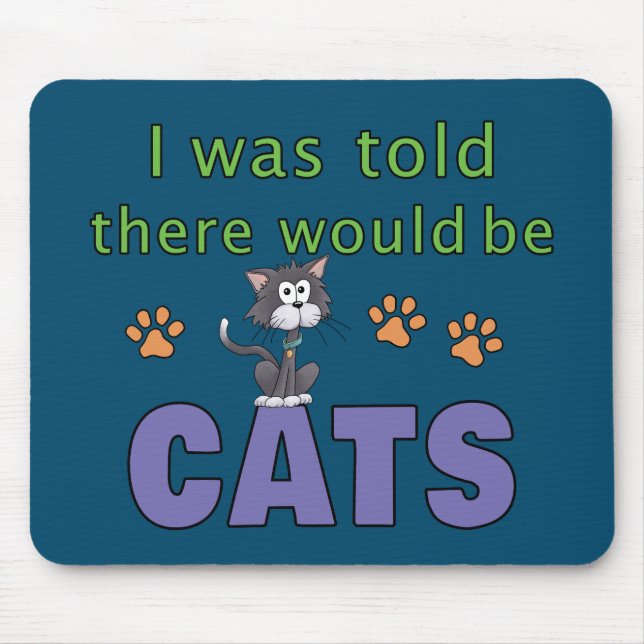 Mousepad Disseram-me que haveria o CATS (Frente)