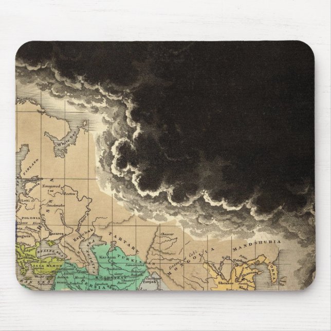 Mousepad Dissolução do Império de Charlemagne 912 AD (Frente)