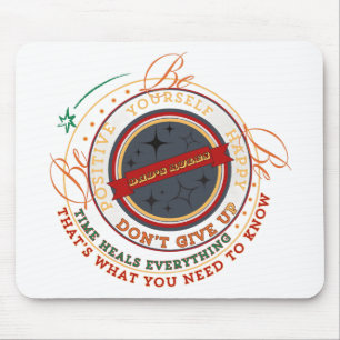 Mousepad Distintivo Circular Regras do Papai
