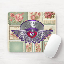 Mousepad Distintivo de Álbum de Recortes Mestre
