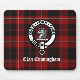 Mousepad Distintivo e Tartan do Clã Cunningham