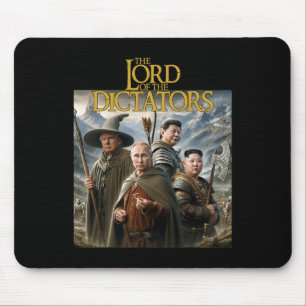 Mousepad Ditadores Senhor Engraçados Anti Putin Trump Kim J