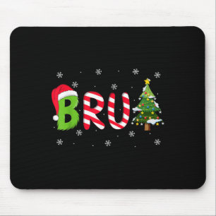 Mousepad Dito de Natal Bruh Irmão Engraçado Homens Meninos