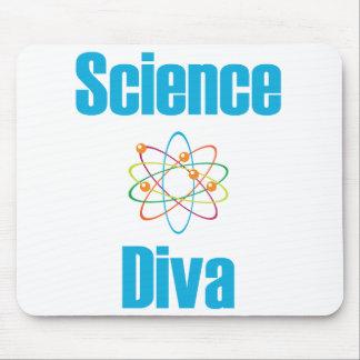 Mousepad Diva atômica da ciência