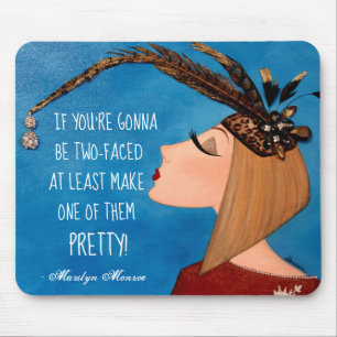 Mousepad "Diva de Duas Faces"