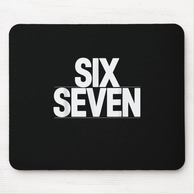 Mousepad Diversão 6 7 6 7 Memória Design (Frente)