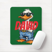 Diversão com monograma desenho animado Pato engraç