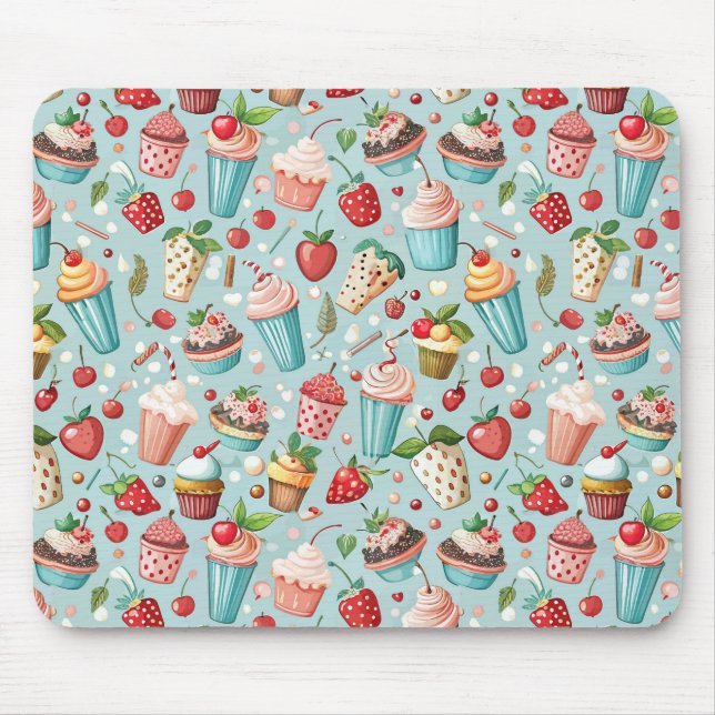 Mousepad Diversão com Sorvete (Frente)
