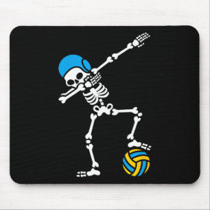 Mousepad Diversão Dab dabbing skeleton Água polo natação Ha