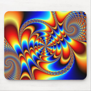 Mousepad Diversão de cores - Fractal