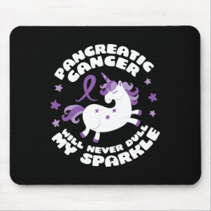 Mousepad Diversão do Câncer de pâncreas Unicorn
