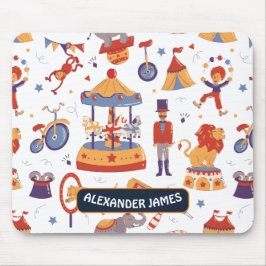 Mousepad Diversão do Carnaval Branco Crianças de Carnaval P