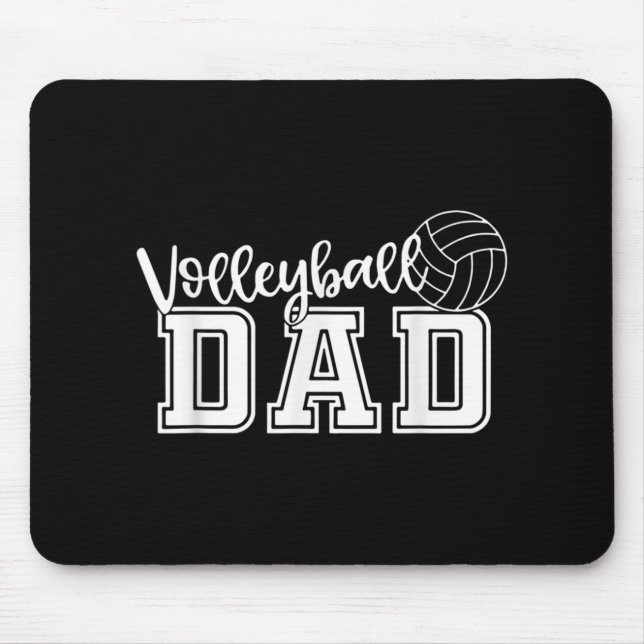 Mousepad Diversão do jogador de vôlei do voleibol do Pai (Frente)