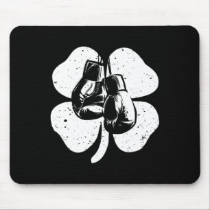 Mousepad Diversão irlandesa Boxing Shamrocks Rua de fantasi