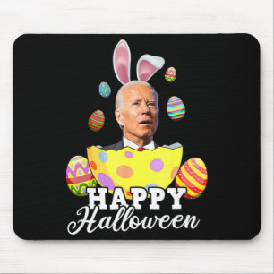 Mousepad Diversão Joe Biden Happy Halloween Fusera Páscoa C