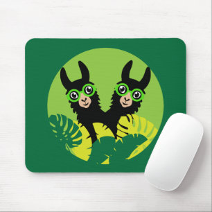 Mousepad Diversão Llama Alpaca Casa E Vida
