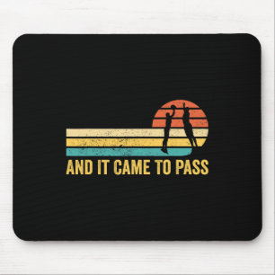 Mousepad Diversão Múmon Missionário LDS Basquete E Ele Cheg