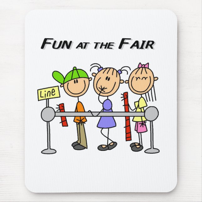 Mousepad Diversão na Feira (Frente)