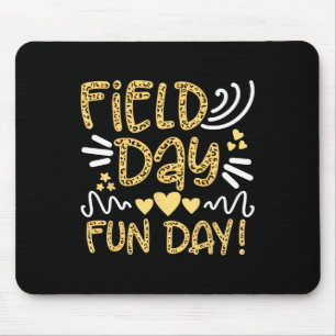 Mousepad Diversão no Dia de Campo Escolar Leopardo Dia de C
