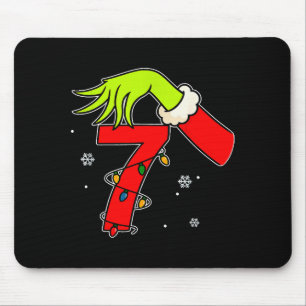 Mousepad Diversão Número 7 Natal 67 Seis Sete Meme Xmas Hom