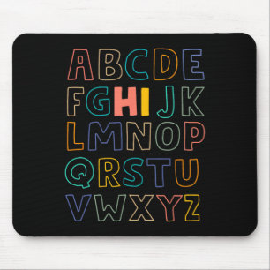 Mousepad Diversão Pré K Jardim de Infância Olá Alfabeto Vol