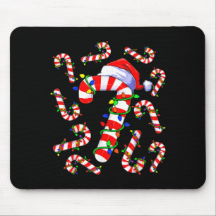 Mousepad Diversão Seis Sete 6 7 Design de Meme Casais Natal