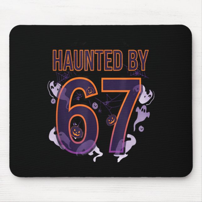 Mousepad Diversão Seis Sete 6 7 Design de Meme de Casais de (Frente)