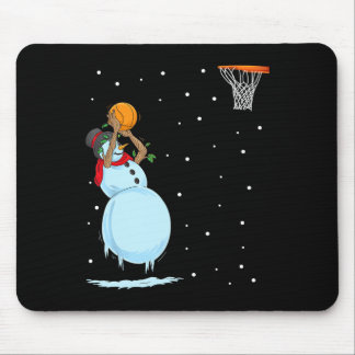Mousepad Diversão Snowman Bysketbyll Natal