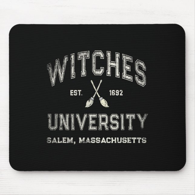 Mousepad DIVERSÃO Wiccan WITCHES UNIVERSITY Salem Massachus (Frente)