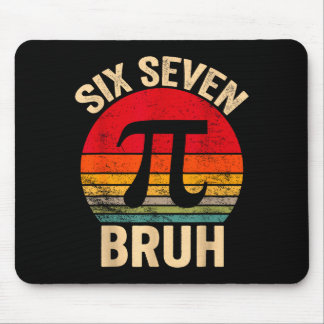 Mousepad Divertido 3.14 67 6 7 design de meme fofo nerd de