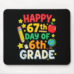 Mousepad Divertido 67º Dia Do Professor Do 6º Ano Aluno Sei