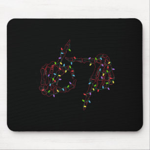 Mousepad Divertido 67 Mão Seis Sete Meme Brainrot Natal Xm