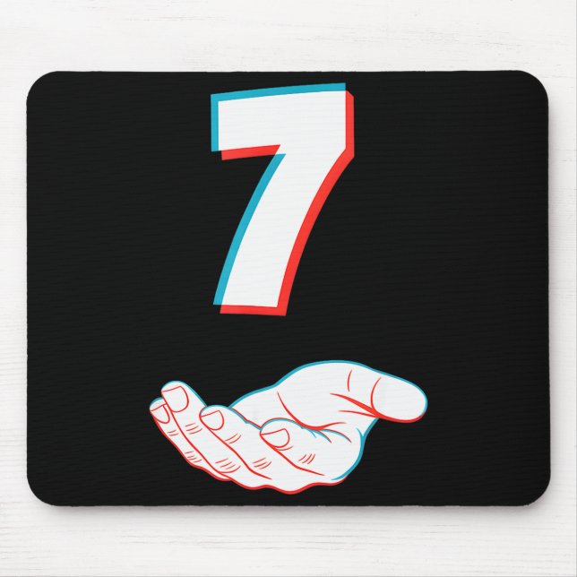 Mousepad Divertido 67 Seis Sete Meme Casal Combinando Hallo (Frente)