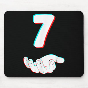 Mousepad Divertido 67 Seis Sete Meme Casal Correspondente H
