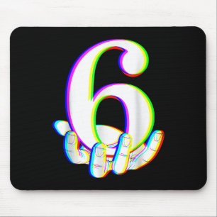 Mousepad Divertido 67 Seis Sete Meme Casal Correspondente H