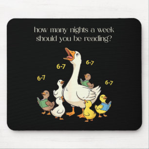 Mousepad Divertido 6 7 Seis Sete Leitura Para Professor Liv