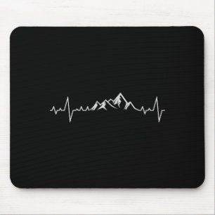 Mousepad Divertido ao Ar Livre &amp; Camng Co. Coração Mont